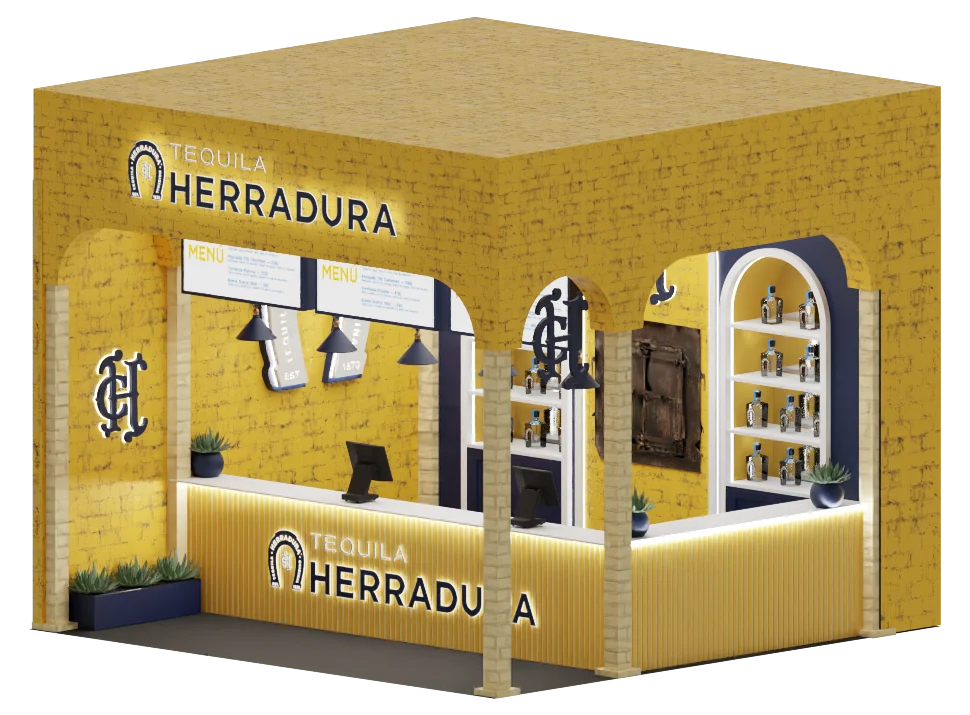 Tequila Herradura — render