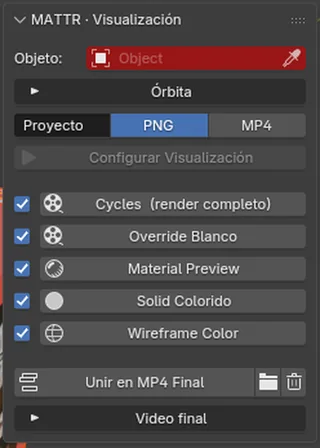 MATTR Tools · Visualización